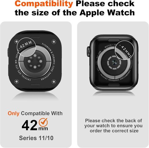 غطاء معدني 3 في 1 متوافق مع حافظة Apple Watch Ultra 3/2/1 مقاس 49 ملم للنساء والرجال، واقي شاشة مدمج خفيف الوزن للغاية لساعة iWatch Ultra 3/2/1 مقاس 49 ملم (تيتانيوم) in Kuwait