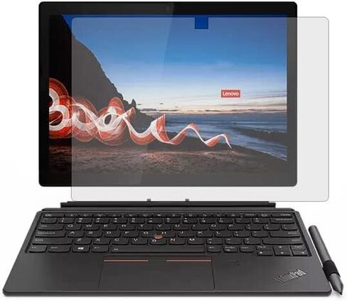 واقي شاشة (مجموعة من 2) لمسة نهائية مضادة للوهج لأجهزة الكمبيوتر المحمول Lenovo Thinkpad Series - Lenovo ThinkPad X12 تابلت مقاس 12 بوصة قابل للفصل in Saudi Arabia