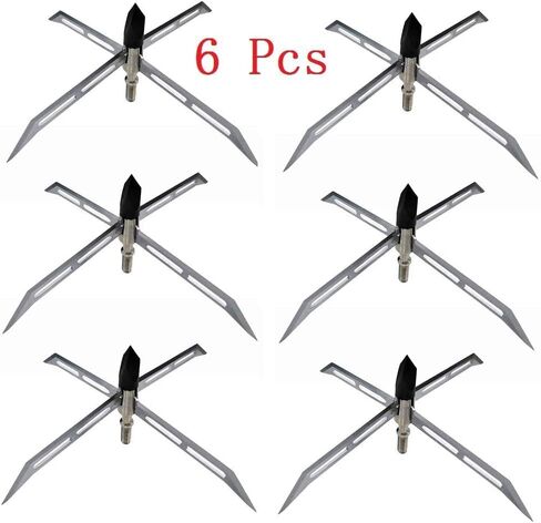 تركيا الصيد برودهيدس 150 الحبوب 4 "قطع ضياء الرماية السهم بيونت 6PK in Kuwait