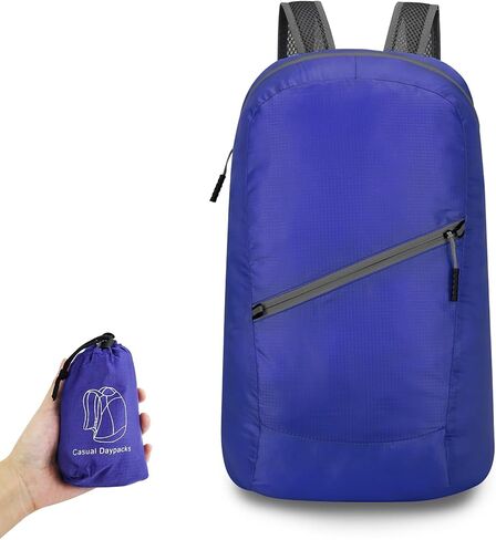 Hiking Daypack, Water-repellent Camping Backpack for Men and Women, Hiking Backpack Foldable Backpacks for Travel, Outdoor(Black 2) in Saudi Arabia