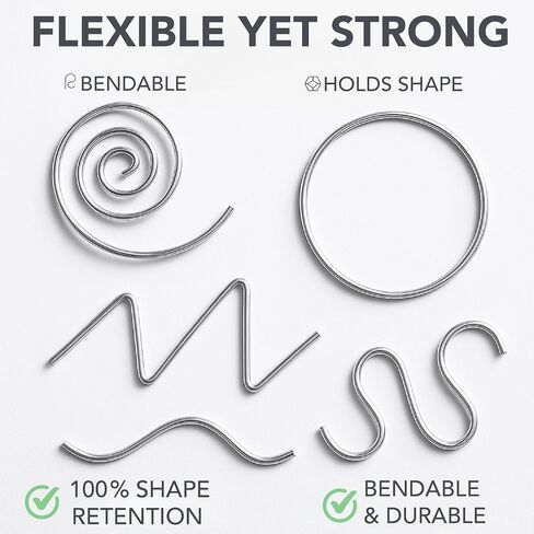 Mr. Pen- Aluminum Wire, 1.5 mm, 32.5 Feet, 1 Roll, Craft Wire, Metal Wire, Armature Wire, Crafting Wire, Bendable Wire, Wire for Crafts, Sculpting Wire, Doll Armature, Flexible Wire, Modeling Wire in Saudi Arabia