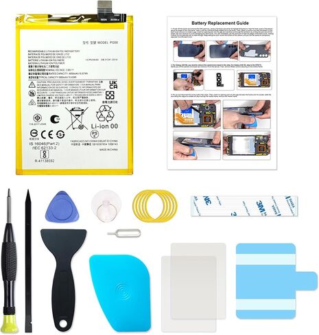 New PG50 Cellphone Battery Compatible with Moto G Stylus 2023 4G / 5G XT2315 XT2317, with Instruction & DIY Toolkit in Saudi Arabia