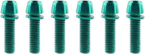الجذعية المسمار 6 قطعة M5x17mm دائم دراجة المقود الجذعية البراغي التيتانيوم مطلي الصلب الجذعية الناهض المسمار in Saudi Arabia