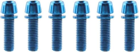 الجذعية المسمار 6 قطعة M5x17mm دائم دراجة المقود الجذعية البراغي التيتانيوم مطلي الصلب الجذعية الناهض المسمار in Saudi Arabia