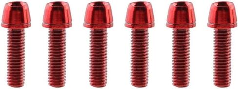 الجذعية المسمار 6 قطعة M5x17mm دائم دراجة المقود الجذعية البراغي التيتانيوم مطلي الصلب الجذعية الناهض المسمار in Saudi Arabia