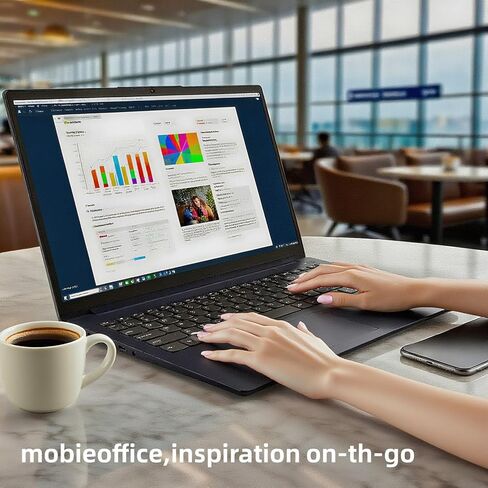 كمبيوتر محمول Lenovo Ideapad Business مع Microsoft Office، معالج Intel ثنائي النواة، 15.6 بوصة، ذاكرة الوصول العشوائي 8 جيجابايت، 256 جيجابايت SSD، قارئ بطاقة SD، Windows 11، WOWPC Recovery USB in Saudi Arabia