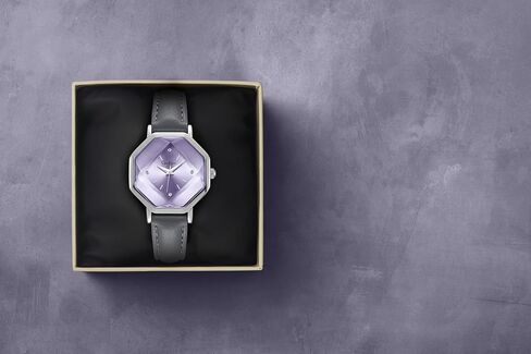 Watch Jessica Simpson Women's Leather Band Watch ، Dial Crystal Dial Octagon ، حركة الكوارتز الكلاسيكية ، Watch Watch الأنيقة للنساء in Saudi Arabia