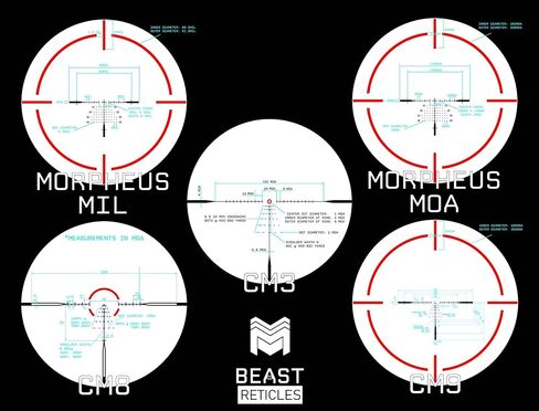 Monstrum Beast ED 1-6x النطاق البؤري الأول FFP LPVO in Saudi Arabia
