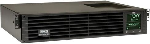 Eaton Tripp Lite SMART1000RM2U 1000VA 800W Line-Interactive UPS، بطارية احتياطية لموجة جيبية، 120 فولت، 6 منافذ، LCD، USB وDB9، حامل/برج 2U - ضمان ACE لمدة 3 سنوات in Saudi Arabia
