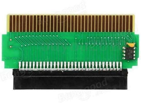 Durable 60 Pin to 72 Pin Game Card Converter for Nintendo Famicom FC to NES Accessories in Saudi Arabia