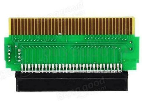 Durable 60 Pin to 72 Pin Game Card Converter for Nintendo Famicom FC to NES Accessories in Saudi Arabia