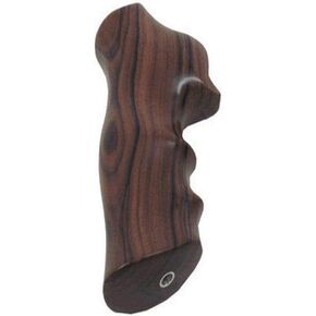 Hogue Wooden Smooth Grip with Finger Grooves for GP100/Super Redhawk, Pau Ferro - 80300 in Saudi Arabia