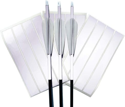 Arrow Wraps | Cut for Micro Diameter Archery Shafts | 4MM / 0.166 Inch ID Arrows with Max Outside Diameter (OD) of 0.255 Inches | Length 6 Inches in Saudi Arabia