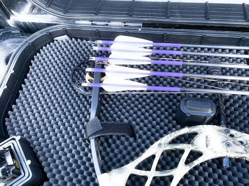 Arrow Wraps | Cut for Micro Diameter Archery Shafts | 4MM / 0.166 Inch ID Arrows with Max Outside Diameter (OD) of 0.255 Inches | Length 6 Inches in Saudi Arabia
