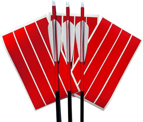 Arrow Wraps | Cut for Micro Diameter Archery Shafts | 4MM / 0.166 Inch ID Arrows with Max Outside Diameter (OD) of 0.255 Inches | Length 6 Inches in Saudi Arabia
