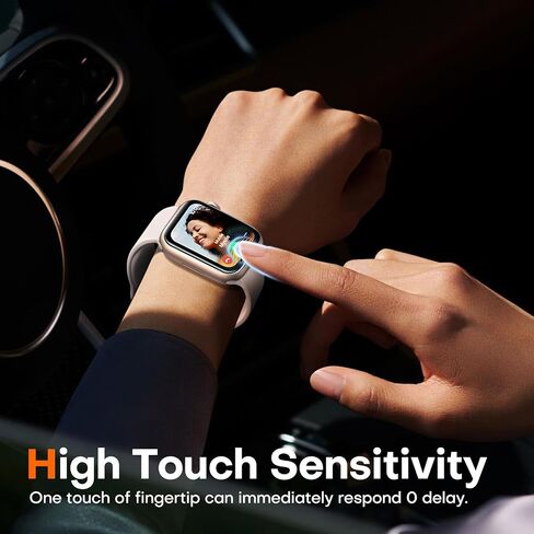 LϟK 8 Pack for Apple Watch Series 11/10 Screen Protector 42mm- Self-Healing TPU Screen Protector, Anti Scratch 0 Bubble, HD Touch Sensitive, Upgrade Flexible Film for iWatch S11/10 42mm in Kuwait
