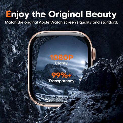 LϟK 8 Pack for Apple Watch Series 11/10 Screen Protector 42mm- Self-Healing TPU Screen Protector, Anti Scratch 0 Bubble, HD Touch Sensitive, Upgrade Flexible Film for iWatch S11/10 42mm in Kuwait
