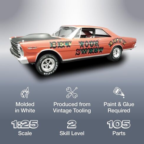 AMT 1966 Ford Galaxie Sweet Bippy 1:25 Scale Model Kit in Saudi Arabia