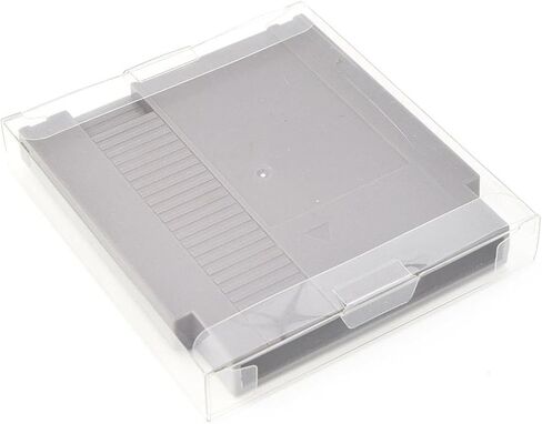 10PCS Plastic Transparent Game Card Cover Case for Nintendo NES Game Console Card Accessories in Saudi Arabia