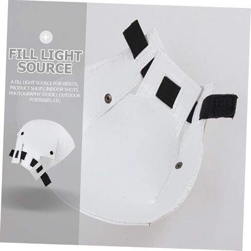 TEHAUX 2Pcs Flexible Flash Diffuser Reflector Boards for Indoor Photography Durable PU Material for Soft Light Outdoor Easy Setup with Elastic Band in Saudi Arabia