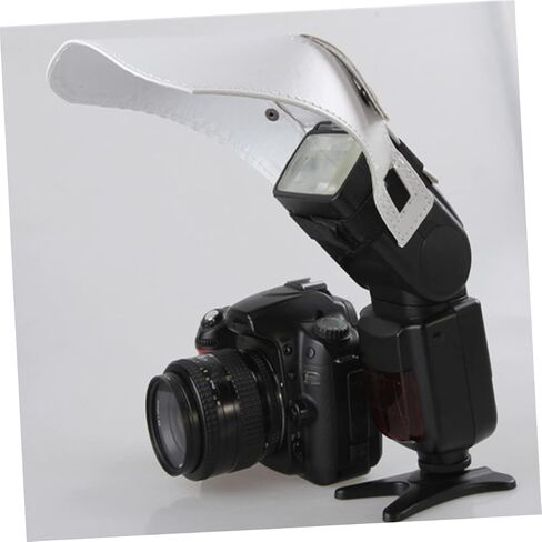 TEHAUX 2Pcs Flexible Flash Diffuser Reflector Boards for Indoor Photography Durable PU Material for Soft Light Outdoor Easy Setup with Elastic Band in Saudi Arabia