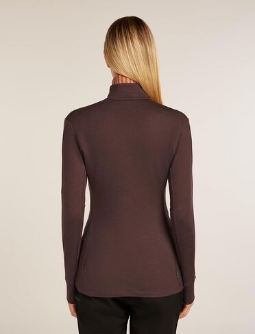 Icebreaker Merino womens Quantum Iv Long Sleeve Wool Athletic Full Zip Sweater in Saudi Arabia