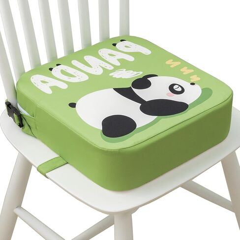 Eiury Toddler Booster Seat for Dining Table, Portable Kids Booster Seat with Safety Buckles Portable Increasing Booster Cushion with Non-Slip Bottom (Blue Dinosaur) in Saudi Arabia