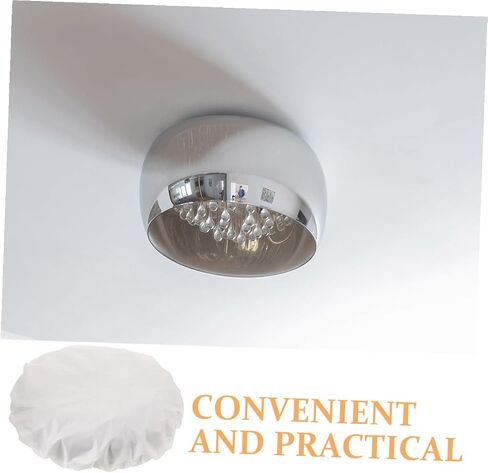 LIFKOME Pendant Lamp Shade Diffuser Barrier for Table Lamps Chandeliers Ceiling Lights Round Lampshade Shading Accessory in Saudi Arabia