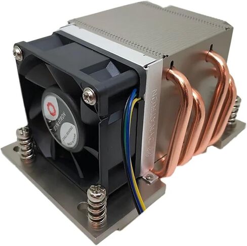 مبرد A26 2U تبديد حرارة 280 وات لمعالج Ryzen Threadripper sWRX8 sTRX4 TR4 SP3 4 أنابيب حرارية لمشعاع DYNATRON (A26) in Saudi Arabia