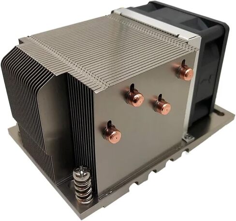 مبرد A26 2U تبديد حرارة 280 وات لمعالج Ryzen Threadripper sWRX8 sTRX4 TR4 SP3 4 أنابيب حرارية لمشعاع DYNATRON (A26) in Saudi Arabia
