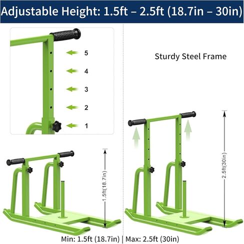مزلجات الوزن للتدريب من كيبيكا، مزلجة للياقة البدنية تعمل بالدفع والسحب، مقبض ارتفاع قابل للتعديل، مزلجة لياقة بدنية للتدريب - سرعة الجري، كرة القدم، القوة، مصممة لألواح الوزن مقاس 1 بوصة و2 بوصة in Kuwait