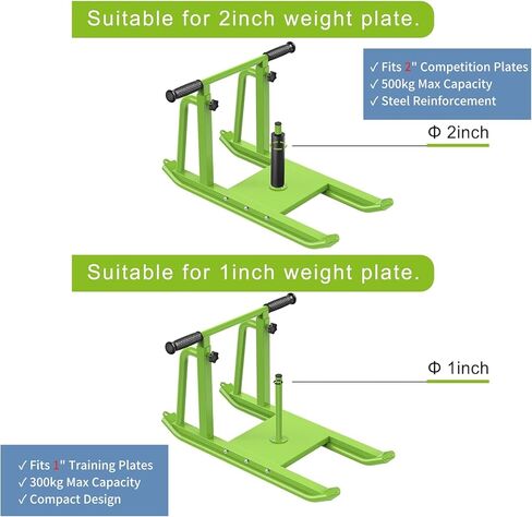 مزلجات الوزن للتدريب من كيبيكا، مزلجة للياقة البدنية تعمل بالدفع والسحب، مقبض ارتفاع قابل للتعديل، مزلجة لياقة بدنية للتدريب - سرعة الجري، كرة القدم، القوة، مصممة لألواح الوزن مقاس 1 بوصة و2 بوصة in Kuwait