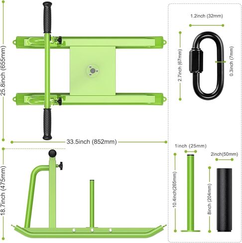 مزلجات الوزن للتدريب من كيبيكا، مزلجة للياقة البدنية تعمل بالدفع والسحب، مقبض ارتفاع قابل للتعديل، مزلجة لياقة بدنية للتدريب - سرعة الجري، كرة القدم، القوة، مصممة لألواح الوزن مقاس 1 بوصة و2 بوصة in Kuwait