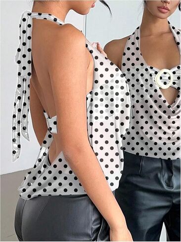 Sweatyrocks الشبكات الشبكية المطلقة للنساء أعلى من الرسن Top Y2K عاجزة الخروج من Tops Clubwear in Saudi Arabia