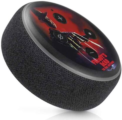 غلاف صوتي من Skinit متوافق مع Amazon Echo Dot 3 - تصميم Nightmare on Elm Street Freddy Krueger المرخص رسميًا in Saudi Arabia