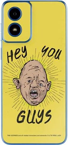 ملصق هاتف Skinit متوافق مع Moto G Play 4G - مرخص رسميًا من Warner Bros The Goonies (1985) تصميم Hey You Guys in Saudi Arabia
