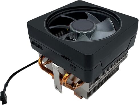 وحدة المعالجة المركزية Wraith Prism Cooler الألومنيوم المبرد قاعدة النحاس الأساسية 4-Pin PWM 95mm Fan معجون حراري مطبق مسبقًا متوافق مع معالج AMD المقبس AM5 AM4 AM3 AM2، Ryzen 1700X 1800X 2700X 3700X 4700X 5700X in Kuwait