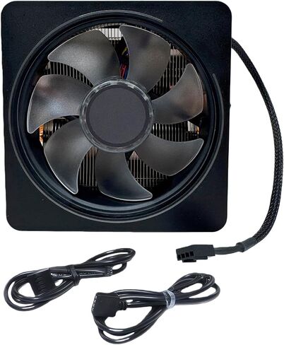 وحدة المعالجة المركزية Wraith Prism Cooler الألومنيوم المبرد قاعدة النحاس الأساسية 4-Pin PWM 95mm Fan معجون حراري مطبق مسبقًا متوافق مع معالج AMD المقبس AM5 AM4 AM3 AM2، Ryzen 1700X 1800X 2700X 3700X 4700X 5700X in Kuwait