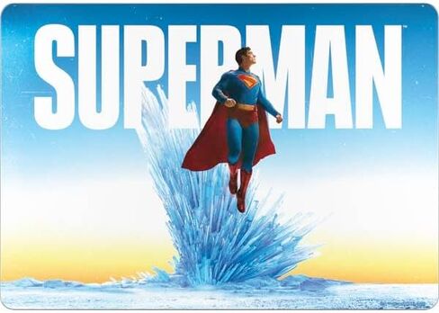 Skinit Decal Laptop Skin Compatible with MacBook Air 15 in (2023-2025) - Officially Licensed DC Comics Superman Logo Background Pattern Design in Saudi Arabia
