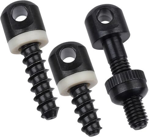 Allen Company Gun Sling Swivel Mounting Hardware, Bolt Action Rifles,Black in Saudi Arabia