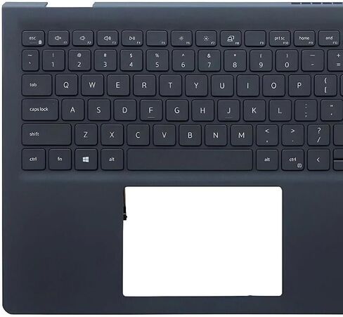 Replacement for Dell Inspiron 15 3510 3511 3515 3520 Laptop Upper Case Palmrest Backlit/Non-Backlit Keyboard USB/Type-C Hole Assembly Part 09CJN3 054WVM (Inspiron 15 3510 Non-Backlit & USB Hole) in Saudi Arabia