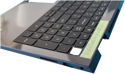 Replacement for Dell Inspiron 15 3510 3511 3515 3520 Laptop Upper Case Palmrest Backlit/Non-Backlit Keyboard USB/Type-C Hole Assembly Part 09CJN3 054WVM (Inspiron 15 3510 Non-Backlit & USB Hole) in Saudi Arabia