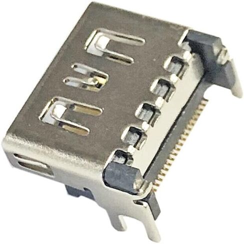 Zahara H DMI Port Connector Socket Replacement for Sony PlayStation 5 PS5 (50 Pieces) ps5 hdmi Port Repair in Saudi Arabia