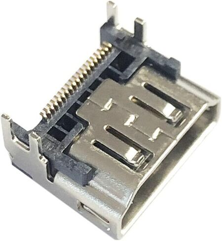 Zahara H DMI Port Connector Socket Replacement for Sony PlayStation 5 PS5 (50 Pieces) ps5 hdmi Port Repair in Saudi Arabia