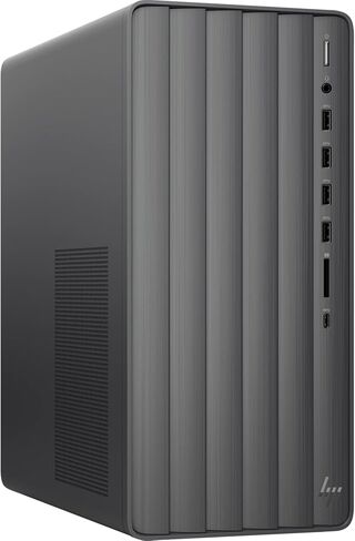 كمبيوتر سطح المكتب HP OmniDesk AI، 16 وحدة NPU، وحدة المعالجة المركزية AMD Ryzen 7-8700G 8 النواة (تصل إلى 5.1 جيجا هرتز)، USB-C، Wi-Fi 6، دعم الشاشة المزدوجة، بلوتوث، Windows 11 Pro، لوحة مفاتيح وماوس لاسلكيين (ذاكرة الوصول العشوائي 64 جيجابايت و1 تيرابا in Kuwait
