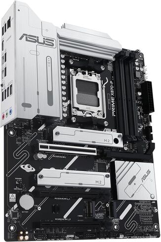 ASUS Prime X870-P-CSM AMD AM5 X870 ATX Business Motherboard, 14+2+1 80A DrMOS Power Stages, DDR5, PCIe 5.0, PCIe 5.0 x16, 4X M.2, 2.5Gb LAN, HDMI™, USB4®, USB Type-C®, ASUS Control Center Express in Saudi Arabia