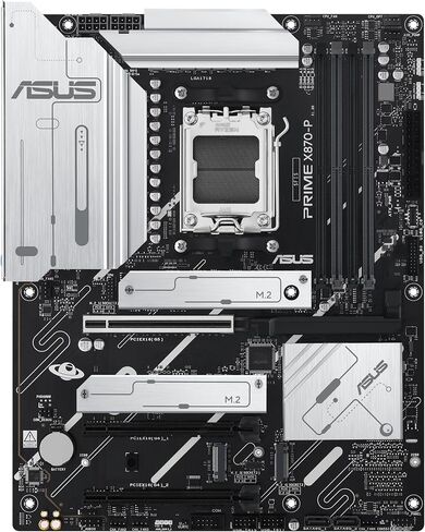 ASUS Prime X870-P-CSM AMD AM5 X870 ATX Business Motherboard, 14+2+1 80A DrMOS Power Stages, DDR5, PCIe 5.0, PCIe 5.0 x16, 4X M.2, 2.5Gb LAN, HDMI™, USB4®, USB Type-C®, ASUS Control Center Express in Saudi Arabia
