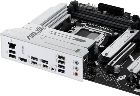 ASUS Prime X870-P-CSM AMD AM5 X870 ATX Business Motherboard, 14+2+1 80A DrMOS Power Stages, DDR5, PCIe 5.0, PCIe 5.0 x16, 4X M.2, 2.5Gb LAN, HDMI™, USB4®, USB Type-C®, ASUS Control Center Express in Saudi Arabia