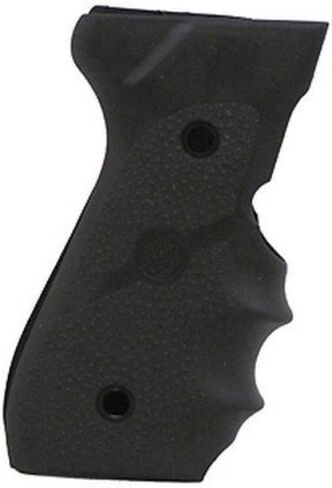 قبضة مطاطية مصبوبة من Hogue لسلسلة Beretta 92 / 96 مع أخاديد للأصابع، أسود - 92000 in Kuwait