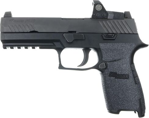 TALON Grips Adhesive Grip - Compatible with Sig Sauer P250, P320, M17 & M18 9mm/.357/.40/.45 Full Size (Large Module) - Made in The USA in Saudi Arabia